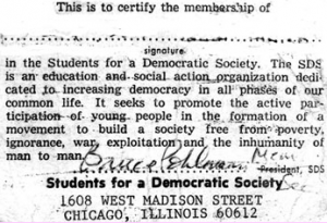 http://www.sds-1960s.org/MembershipCard.htm